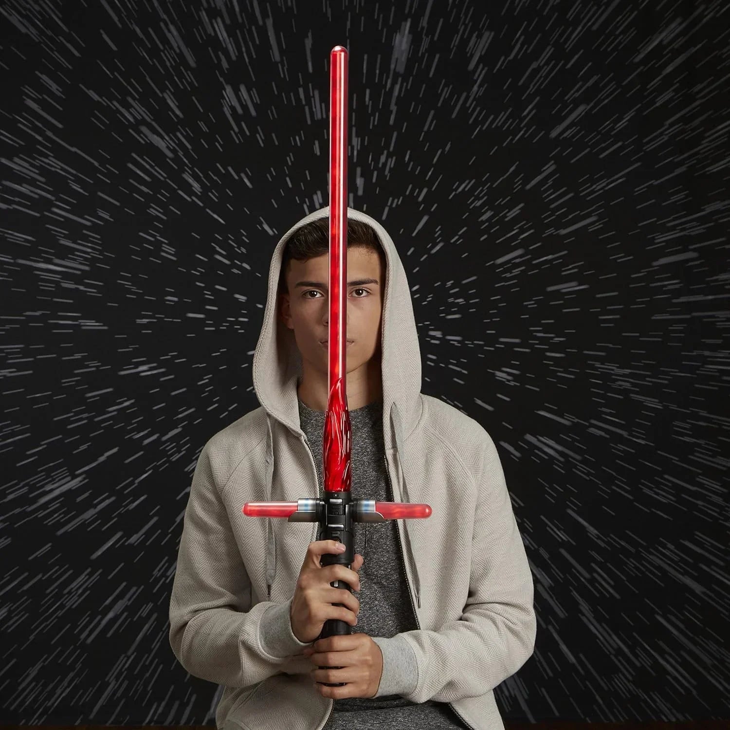 Star Wars Blade Builders Kylo Ren Deluxe Electronic Lightsabre - Jaiman Toys