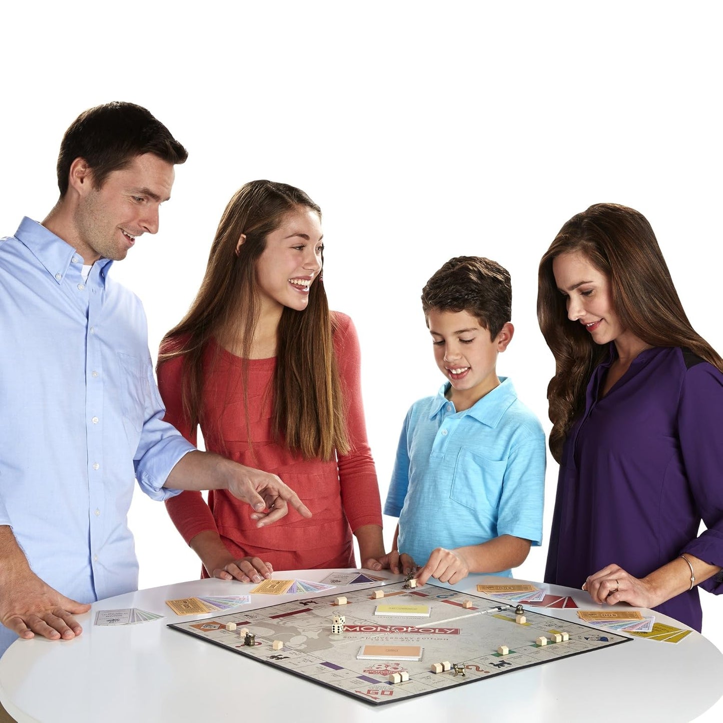 Monopoly 80th Anniversary Edition Board Game – Classic Property Trading Strategy Game for Family & Friends (2–6 Players)