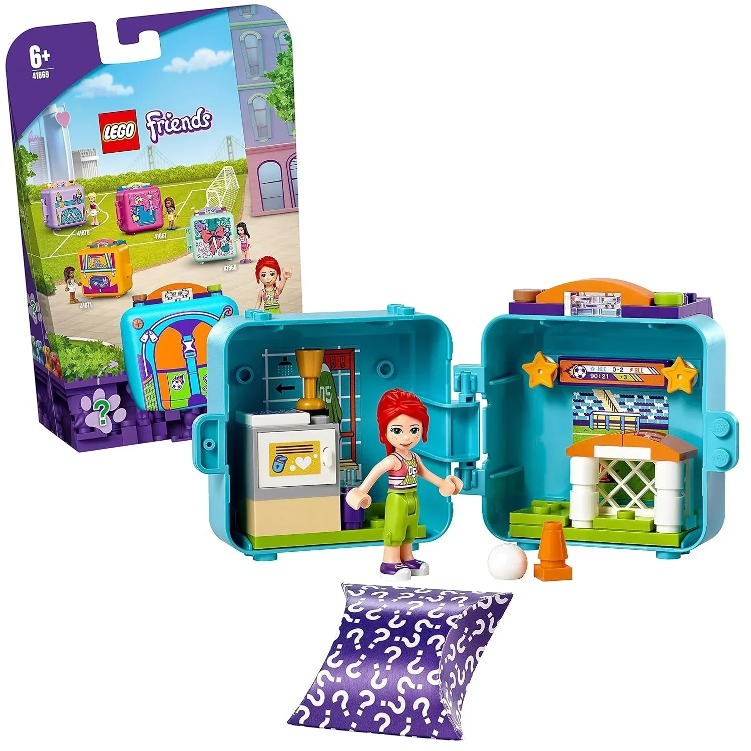LEGO 41669 Friends Mia's Football Cube - Jaiman Toys