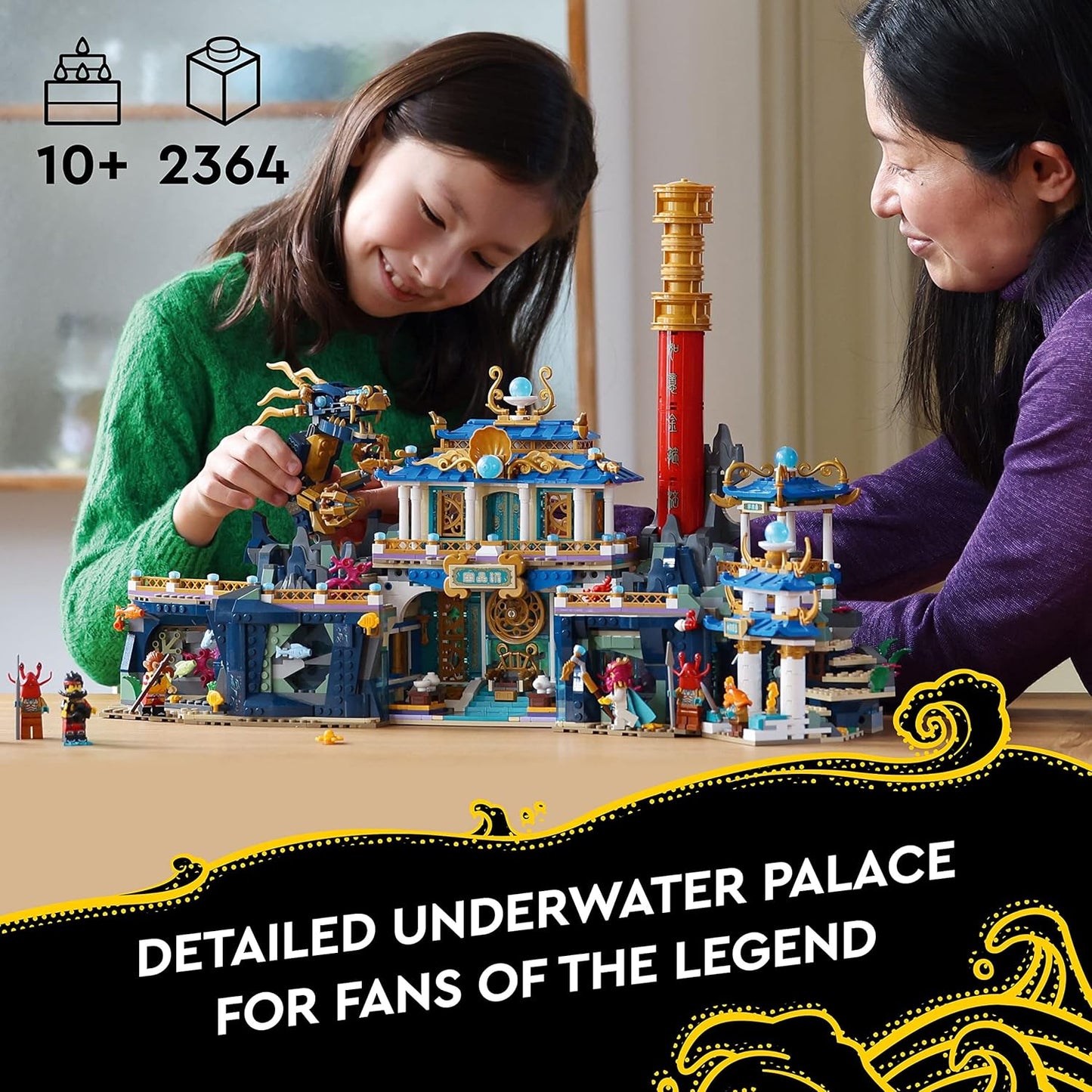 LEGO 80049 Dragon of The East Palace Building Set (2364 Pieces)