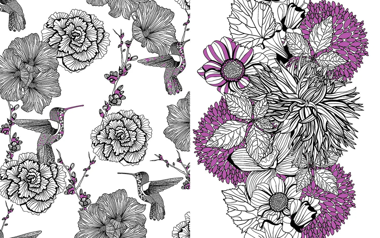 Flowers Adult Coloring Book: Relax and Free Your Mind (Inspired Coloring by Parragon) - Jaiman Toys