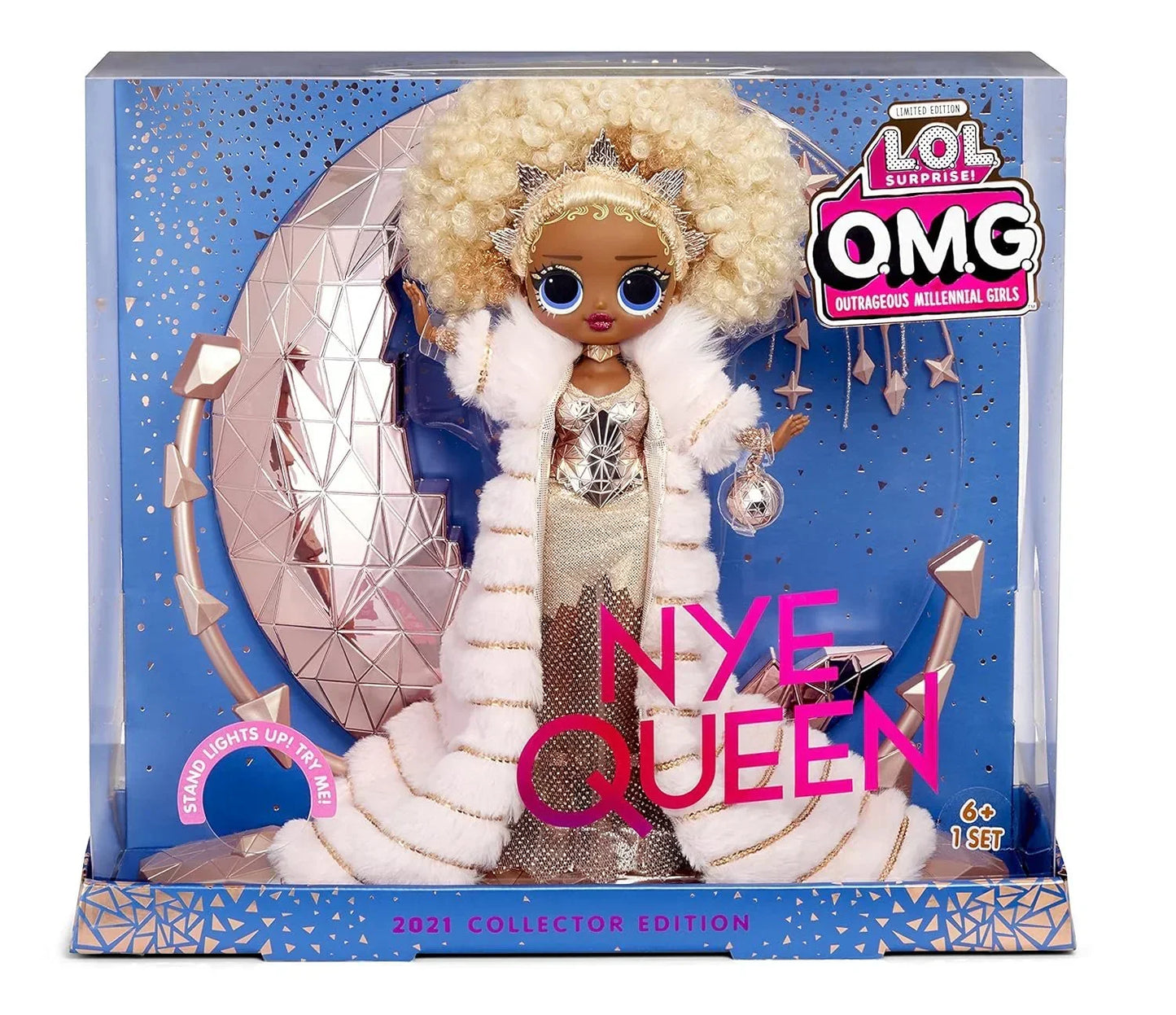 L.O.L. Surprise! OMG 2021 Collector Doll-NYE Queen - Jaiman Toys