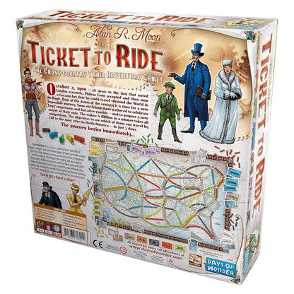 Ticket to Ride – Edition | Classic Cross-Country Train Adventure Game - Jaiman Toys