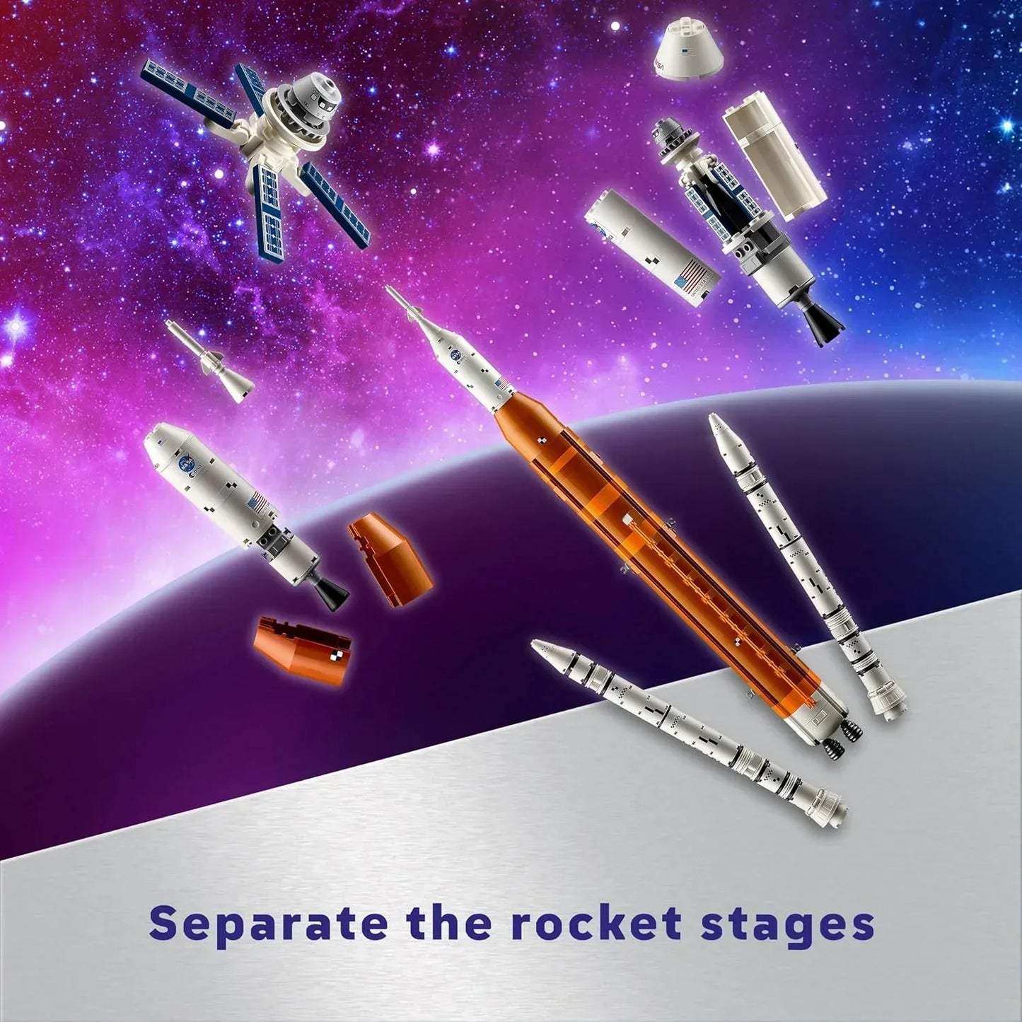LEGO 10341 Icons NASA Artemis Space Launch System 10341