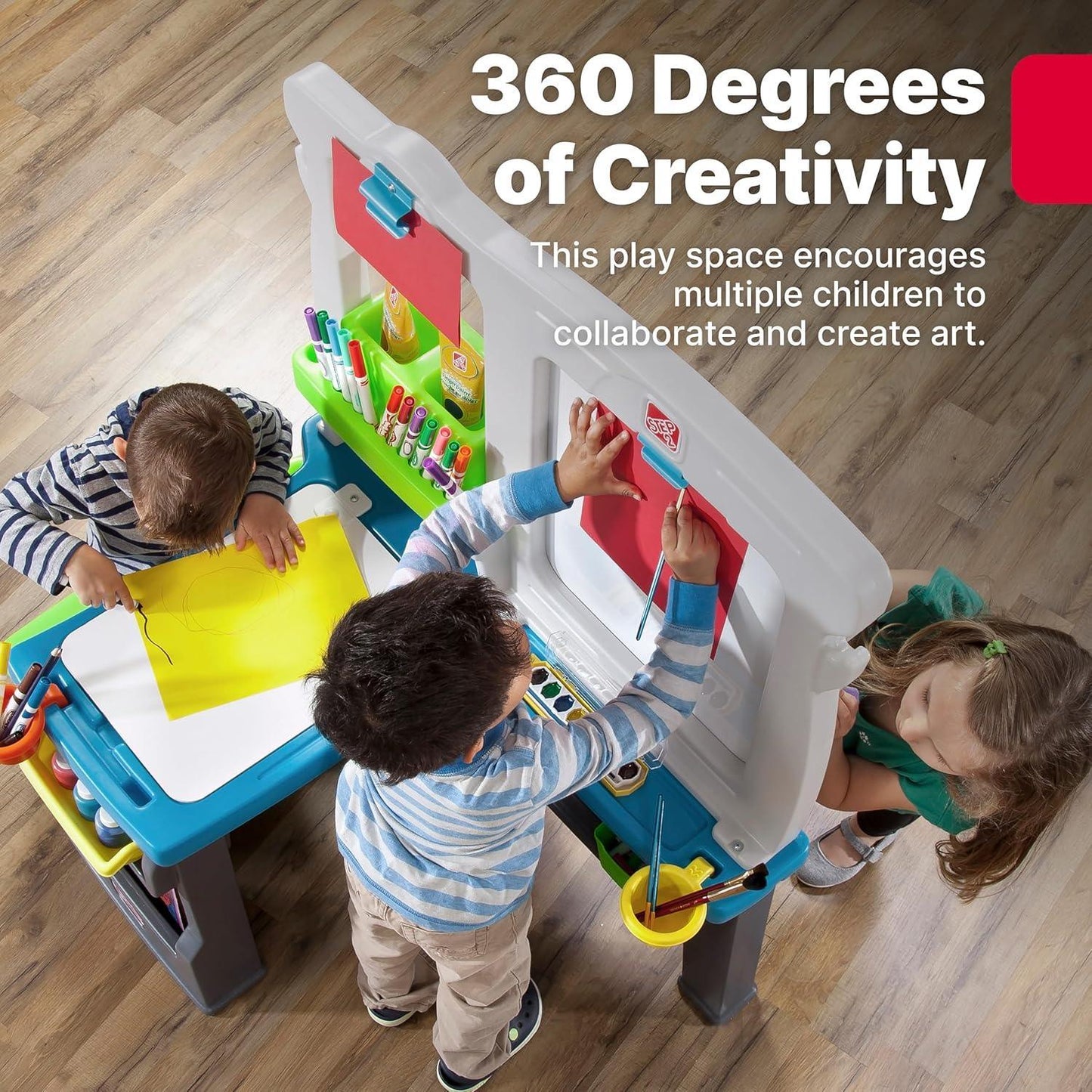 Step2 Great Creations Art Centre – Kids Art & Craft Activity Table - Jaiman Toys