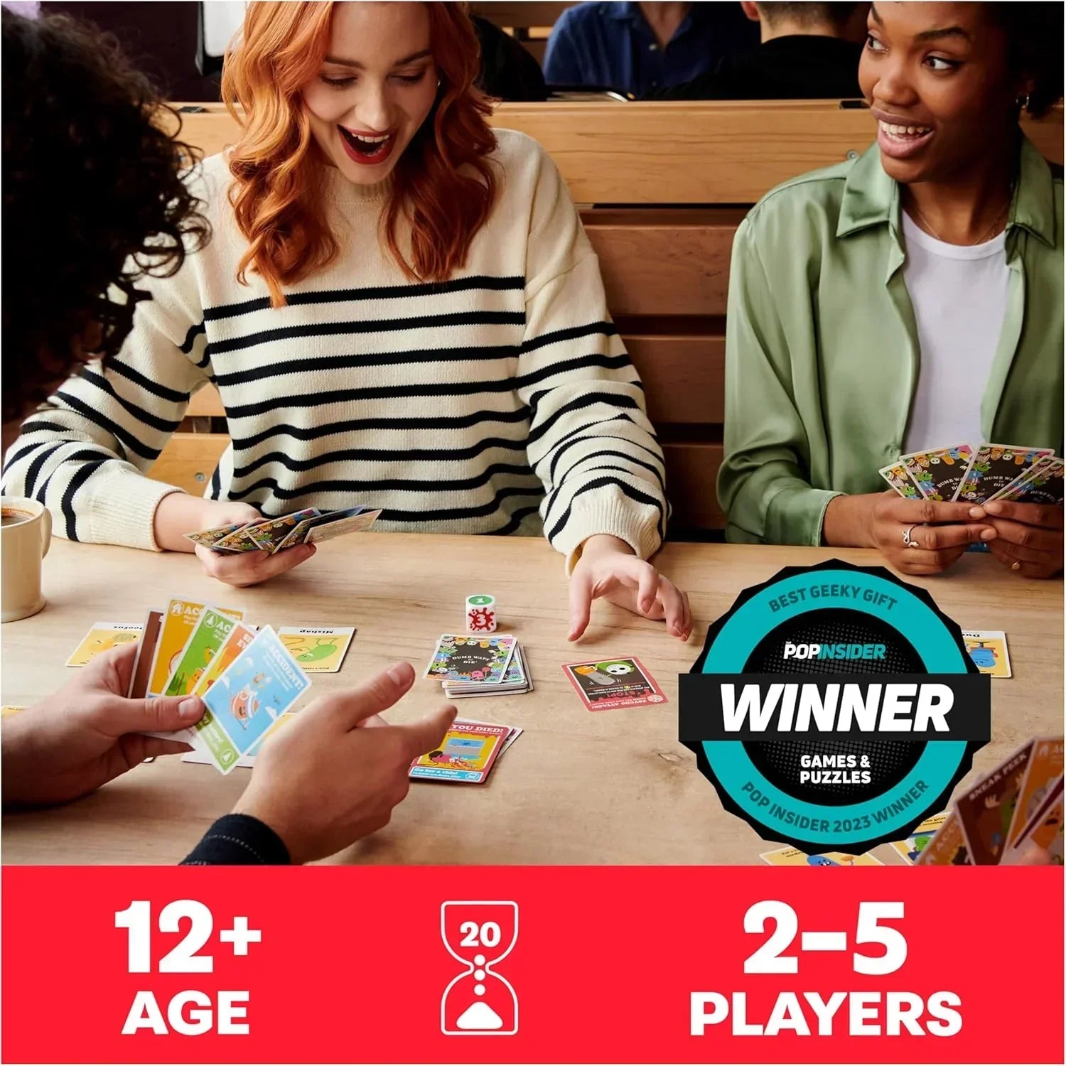 Dumb Ways to Die Card Game – Fun Party Game for Family & Friends - Jaiman Toys