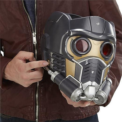 Hasbro Marvel Legends Star-Lord Electronic Helmet 1:1 Scale | Guardians of the Galaxy | Light & Sound