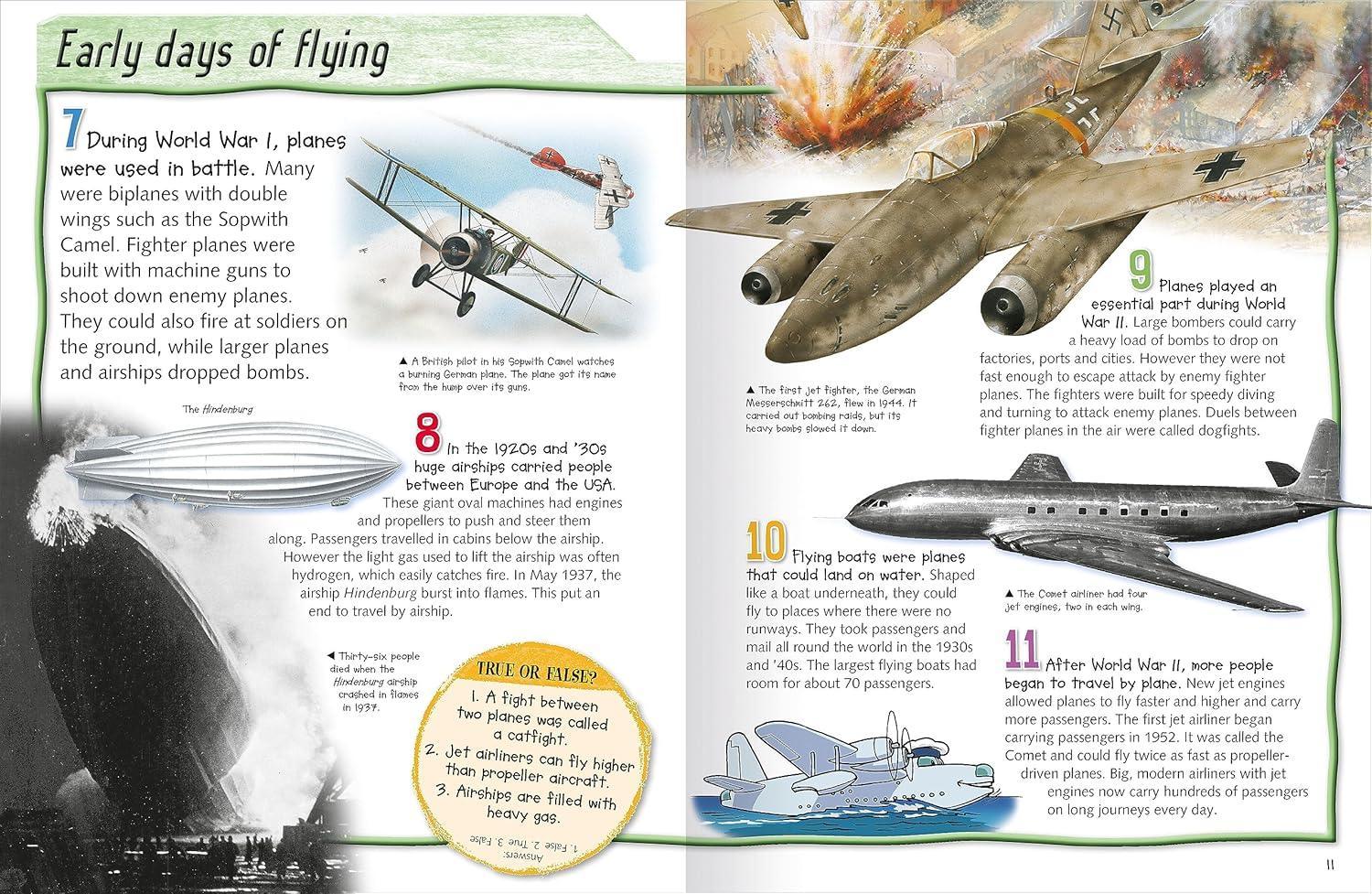 100 Facts Flight Book by Sue Becklake - Jaiman Toys