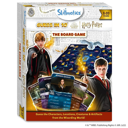 Skillmatics Harry Potter Board Game - Guess in 10, Gifts for 8 Year Olds and Up, Trivia and Strategy Game for Kids, Teens & Adults - Jaiman Toys