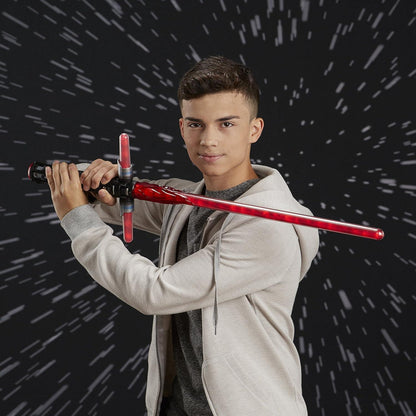 Star Wars Blade Builders Kylo Ren Deluxe Electronic Lightsabre - Jaiman Toys