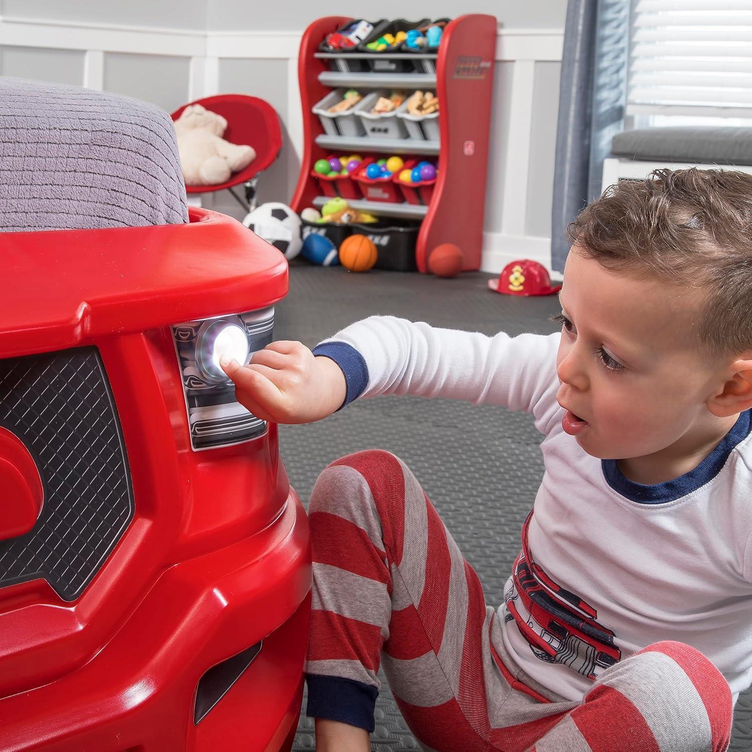 Step2 Turbocharged Twin Truck Bed – Kids’ Ride-On Playbed - Jaiman Toys