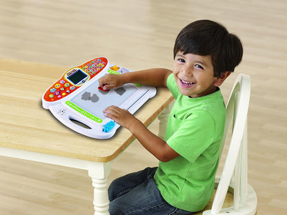 VTech Write and Learn Creative Center, White | Interactive Writing & Drawing Learning Board with Smart Stylus, 70+ Letters & Objects, Step-by-Step Tracing, Educational Toy for Kids