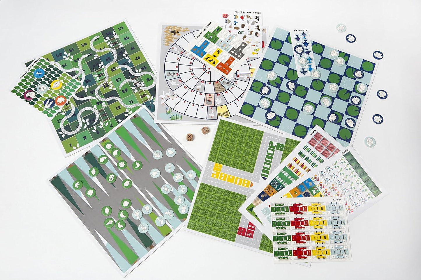 DIY Board Games Misc. Supplies Kit – Creative Game-Making Materials for Kids & Adults | Fun Educational Craft Set