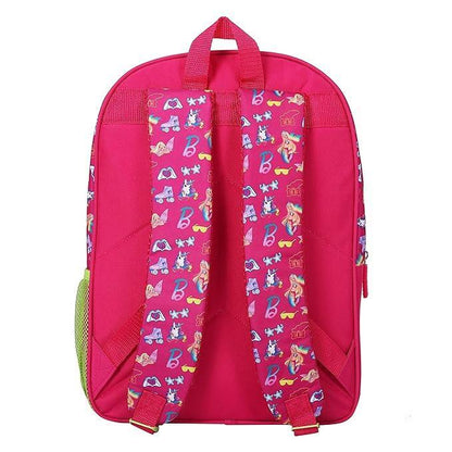 Striders Barbie Rainbow Backpack - 36 cm | Colorful & Stylish School Bag for Kids - Jaiman Toys