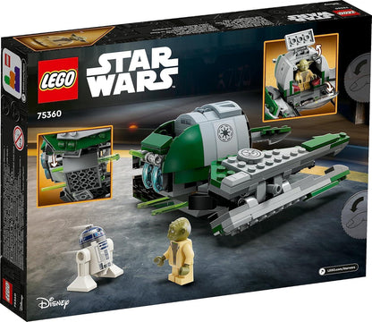 LEGO 75360 Star Wars Yodas Jedi Starfighter Building Set (253 Pieces)