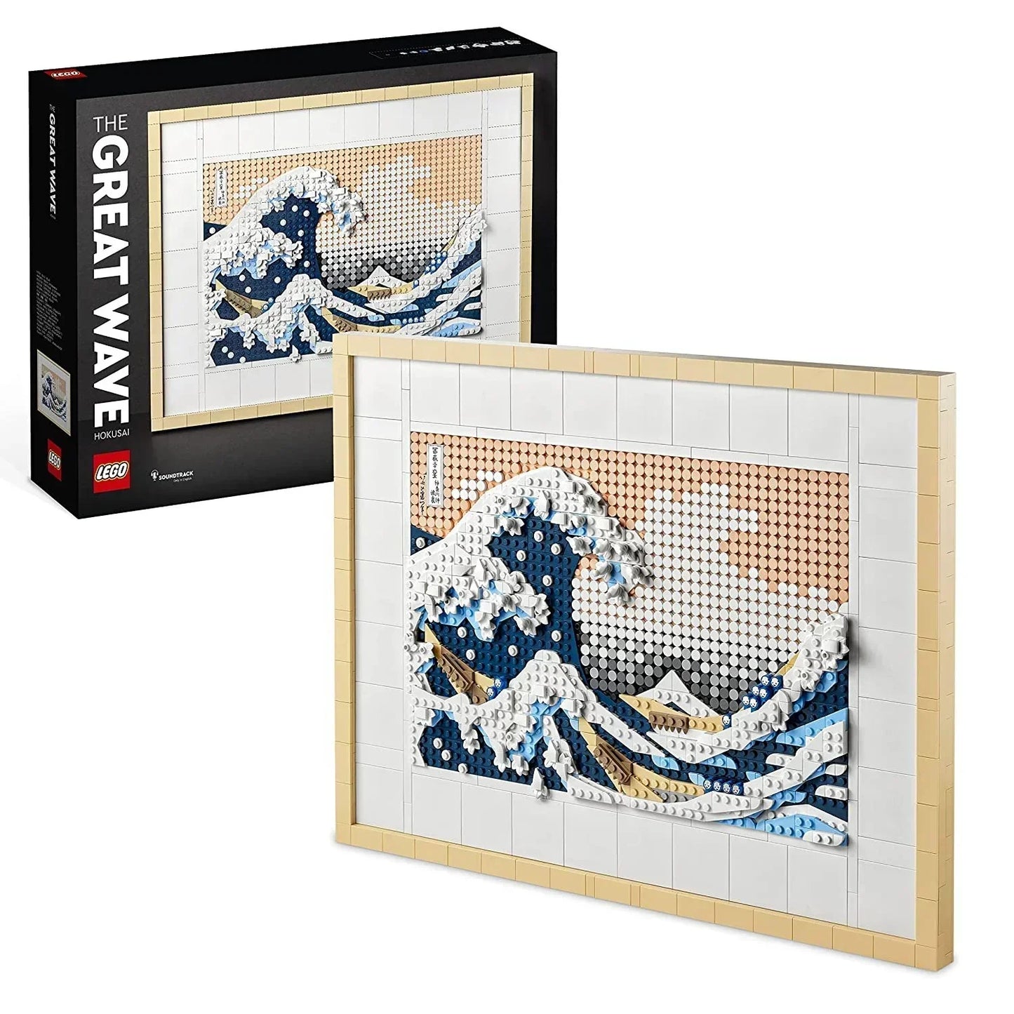 (Box Damage) LEGO 31208 Art Hokusai  The Great Wave Building Kit (1,810 Pieces) - Jaiman Toys