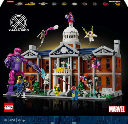 Lego 76294 The Marvel X-Mansion Buildable Set 76294 Building Kit (3093 Pieces)
