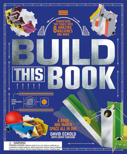 Build This Book: A Book and Maker Space All in One - Jaiman Toys