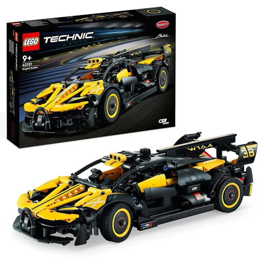 (Box Damage) LEGO Technic Bugatti Bolide 42151 Building Toy Set (905 Pcs),Multicolor - Jaiman Toys