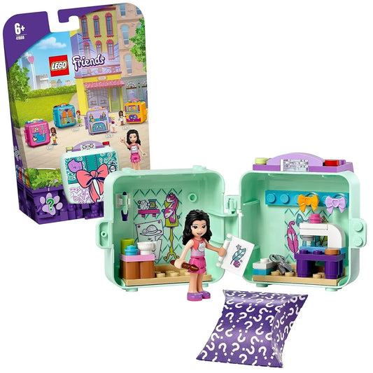 LEGO 41668 Emma's Fashion Cube  Portable Design Playset for Creative Kids - Jaiman Toys