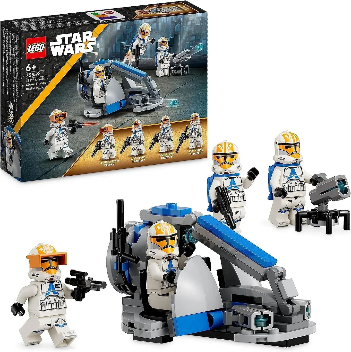 LEGO 75359 Star Wars 332nd Ahsoka's Clone Trooper Battle - Jaiman Toys