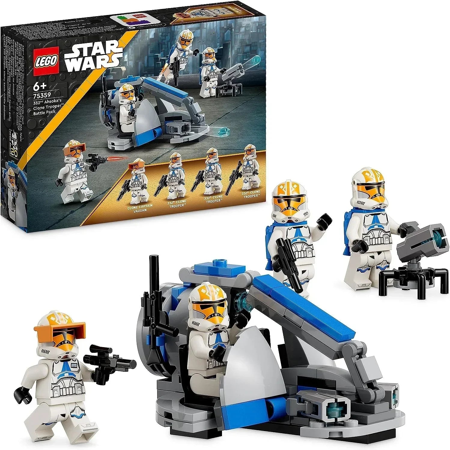 LEGO 75359 Star Wars 332nd Ahsoka's Clone Trooper Battle - Jaiman Toys