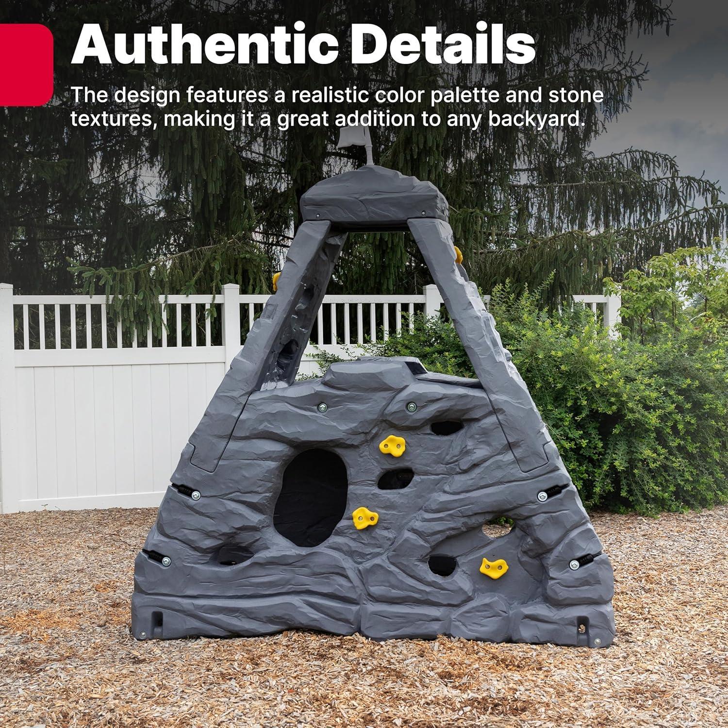 Step2 Skyward Summit – Gray Climber & Slide Playset - Jaiman Toys