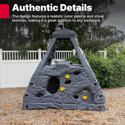 Step2 Skyward Summit – Gray Climber & Slide Playset - Jaiman Toys