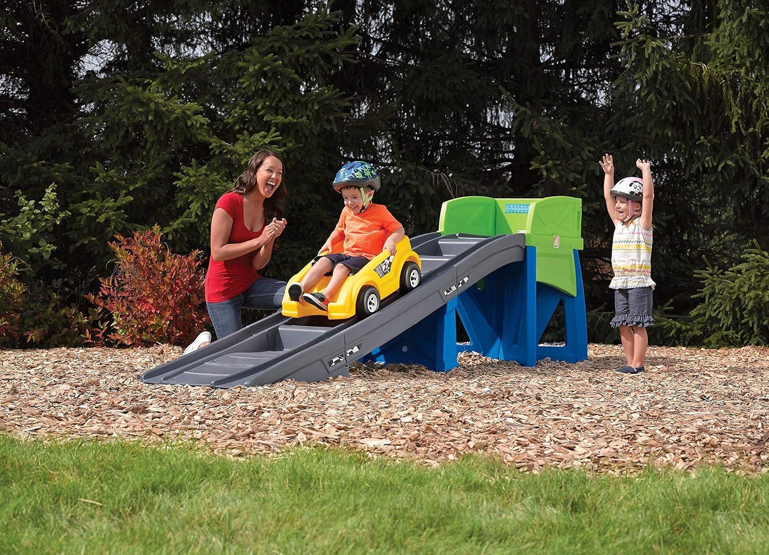 Step2 Extreme Coaster Refresh | Multi Color Kids Roller Coaster Playset - Jaiman Toys