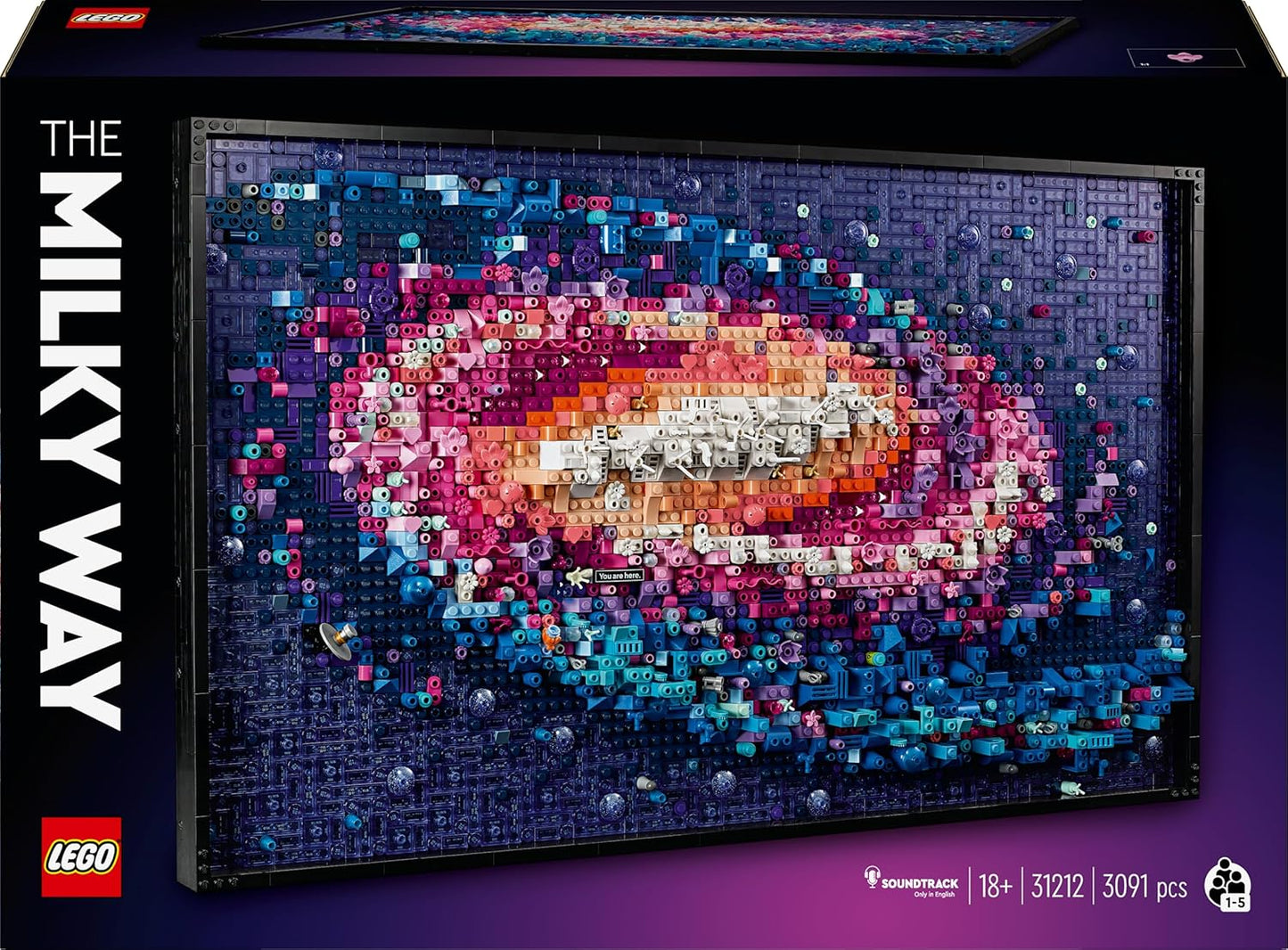 LEGO 31212 Exploring the Milky Way Galaxy (3091 Pieces)