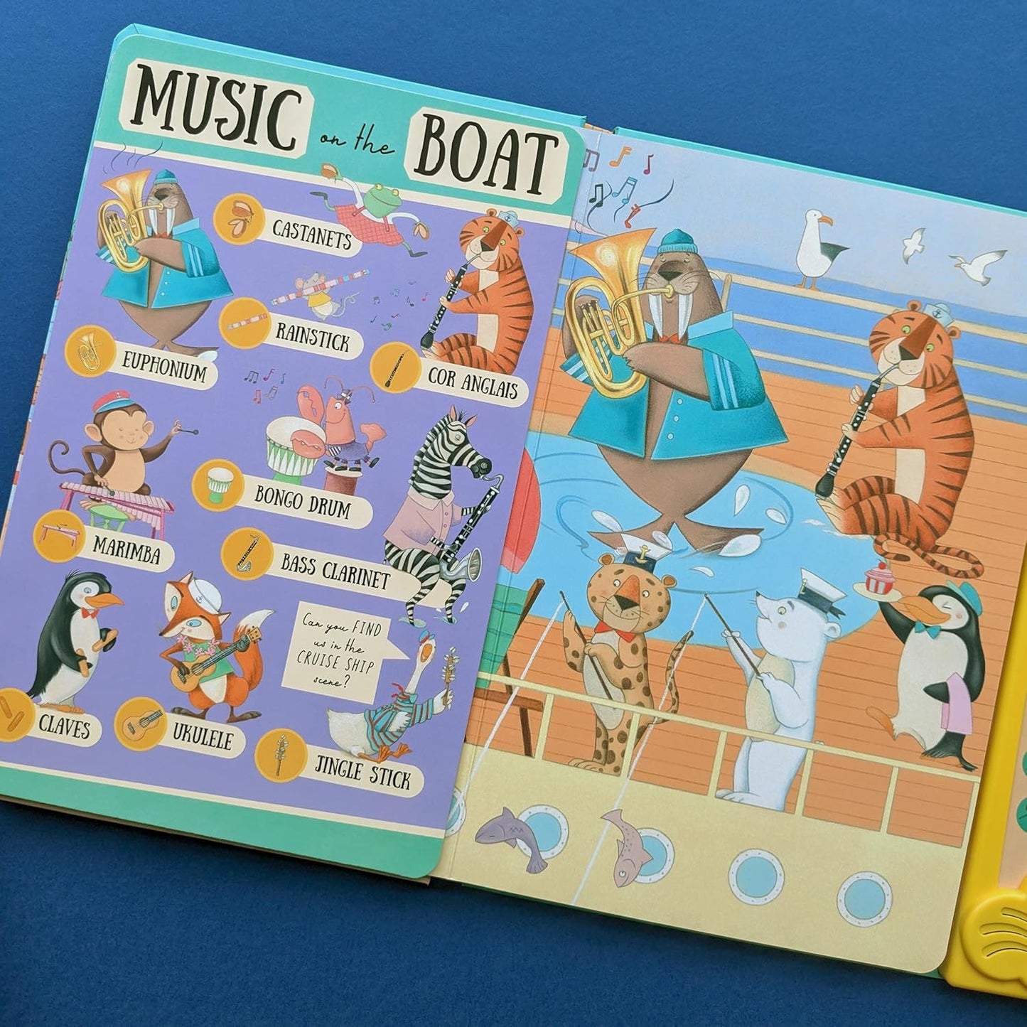 North Parade My Busy World of Instruments Sound Book with 50 Musical Sounds