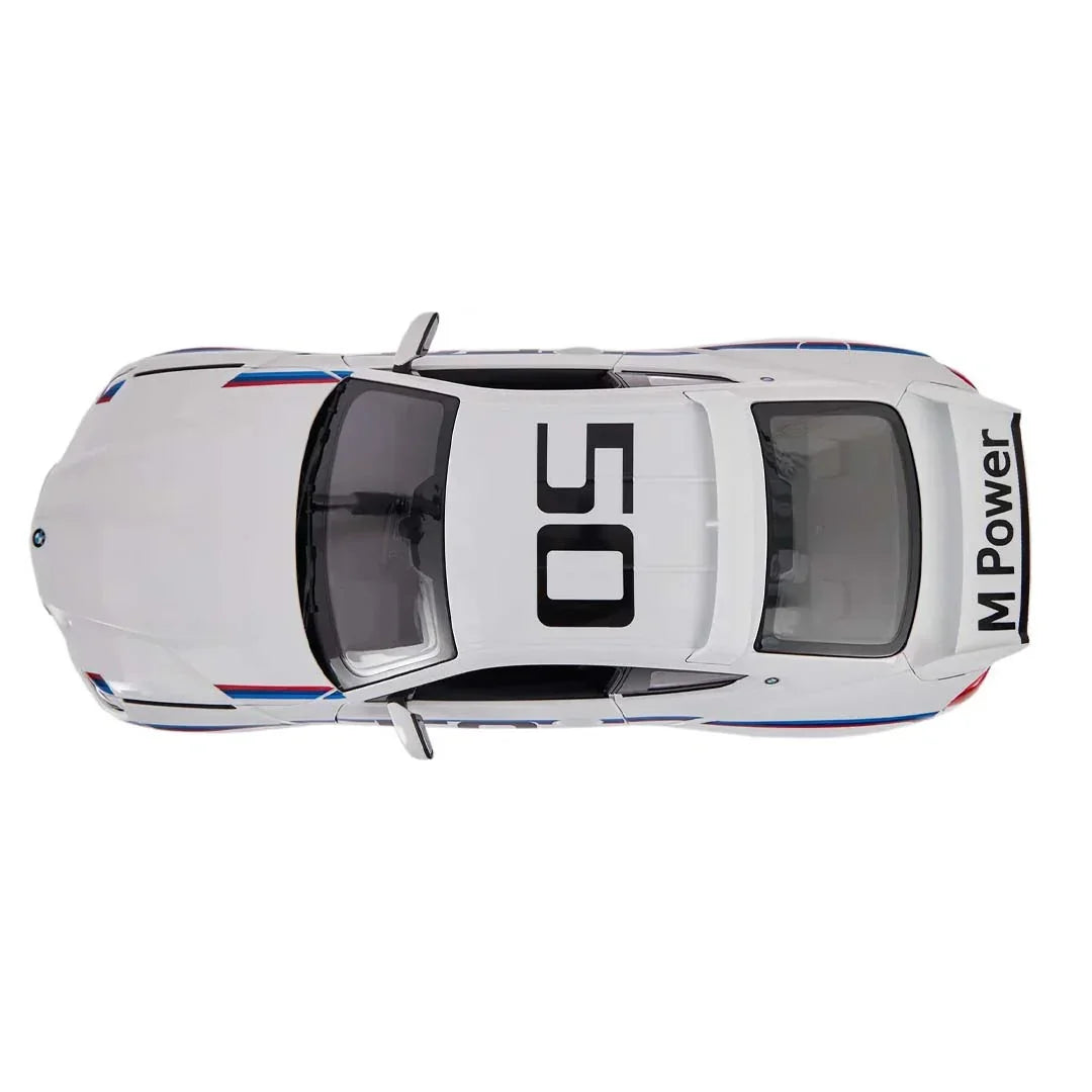 RASTAR 1:14 Scale BMW 3.0 CSL Remote Control Car – High-Performance RC Sports Car with 2.4GHz Control, Functional LED Lights & Realistic Design (White) | Model 6930751324039 - Jaiman Toys