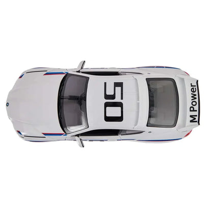 RASTAR 1:14 Scale BMW 3.0 CSL Remote Control Car – High-Performance RC Sports Car with 2.4GHz Control, Functional LED Lights & Realistic Design (White) | Model 6930751324039 - Jaiman Toys