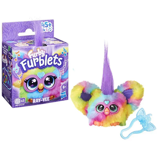 "Furby Furblets Ray-Vee: Interactive Plush & Pet Toy Magic!" - Jaiman Toys