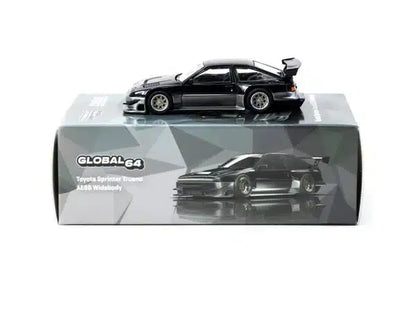Tarmac Works GLOBAL64 1:64 Toyota Sprinter Trueno AE86 Widebody Black/Grey Diecast Model Car (T64G-060-BG) – Jonsibal Designworks