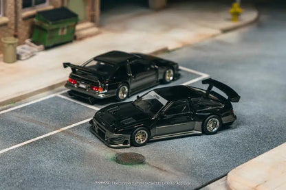 Tarmac Works GLOBAL64 1:64 Toyota Sprinter Trueno AE86 Widebody Black/Grey Diecast Model Car (T64G-060-BG) – Jonsibal Designworks