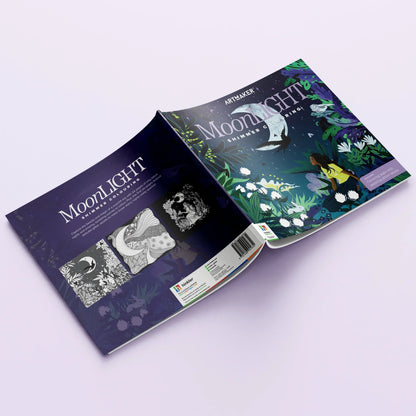 Art Maker: Moonlight Shimmer Colouring – Let Your Creativity Glow (By Hinkler) - Jaiman Toys