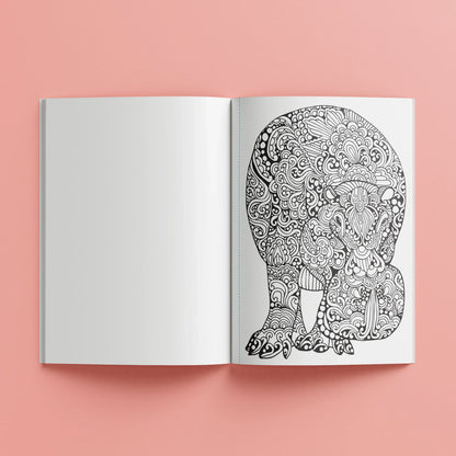 Art Maker Mindful Colouring: Calm – Find Your Inner Peace (By Hinkler) - Jaiman Toys