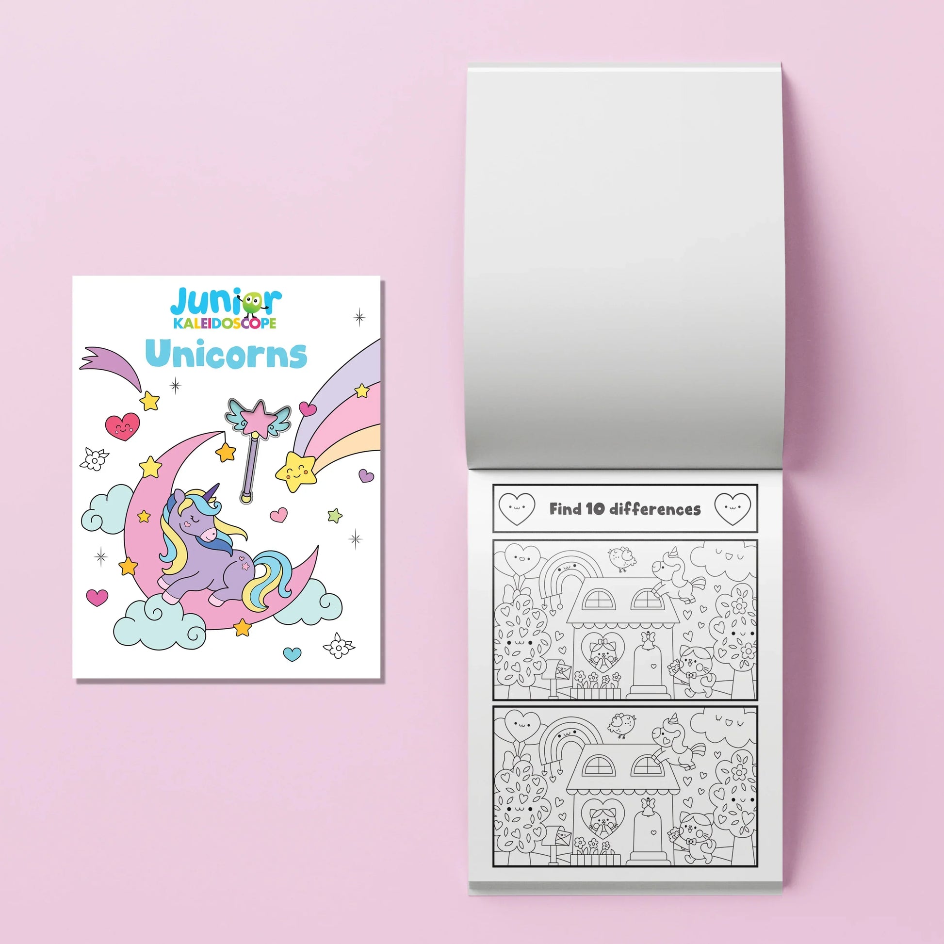 Junior Kaleidoscope Unicorns Colouring Kit - Jaiman Toys