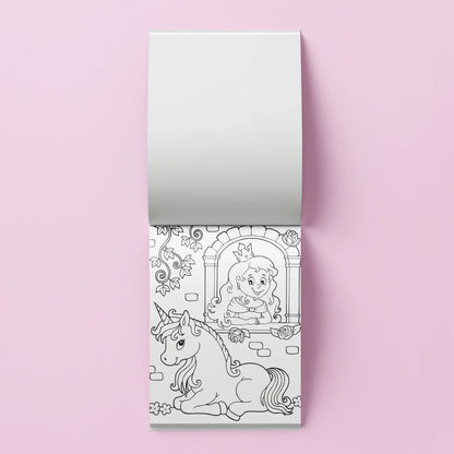 Junior Kaleidoscope Unicorns Colouring Kit - Jaiman Toys