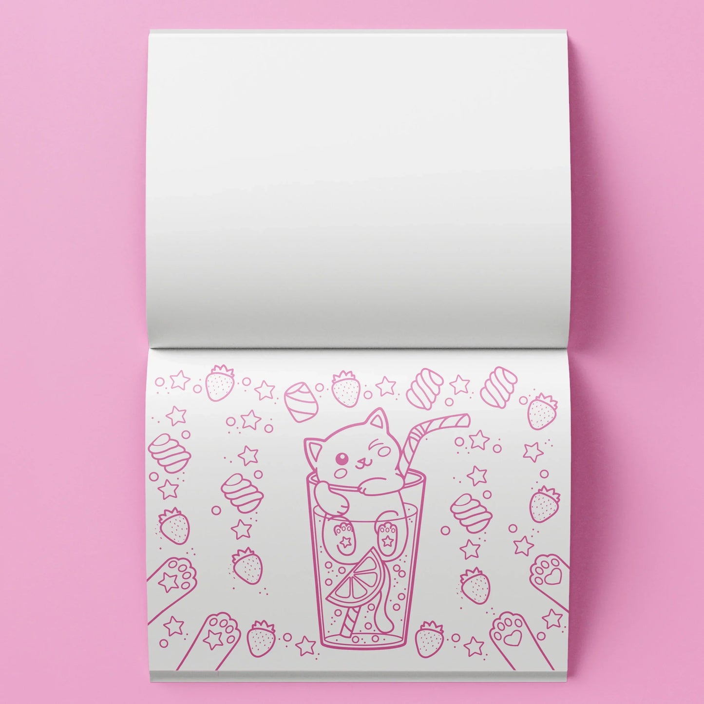 Kaleidoscope Colouring: Sweet Treats Colouring Set with Lap-Desk - Jaiman Toys
