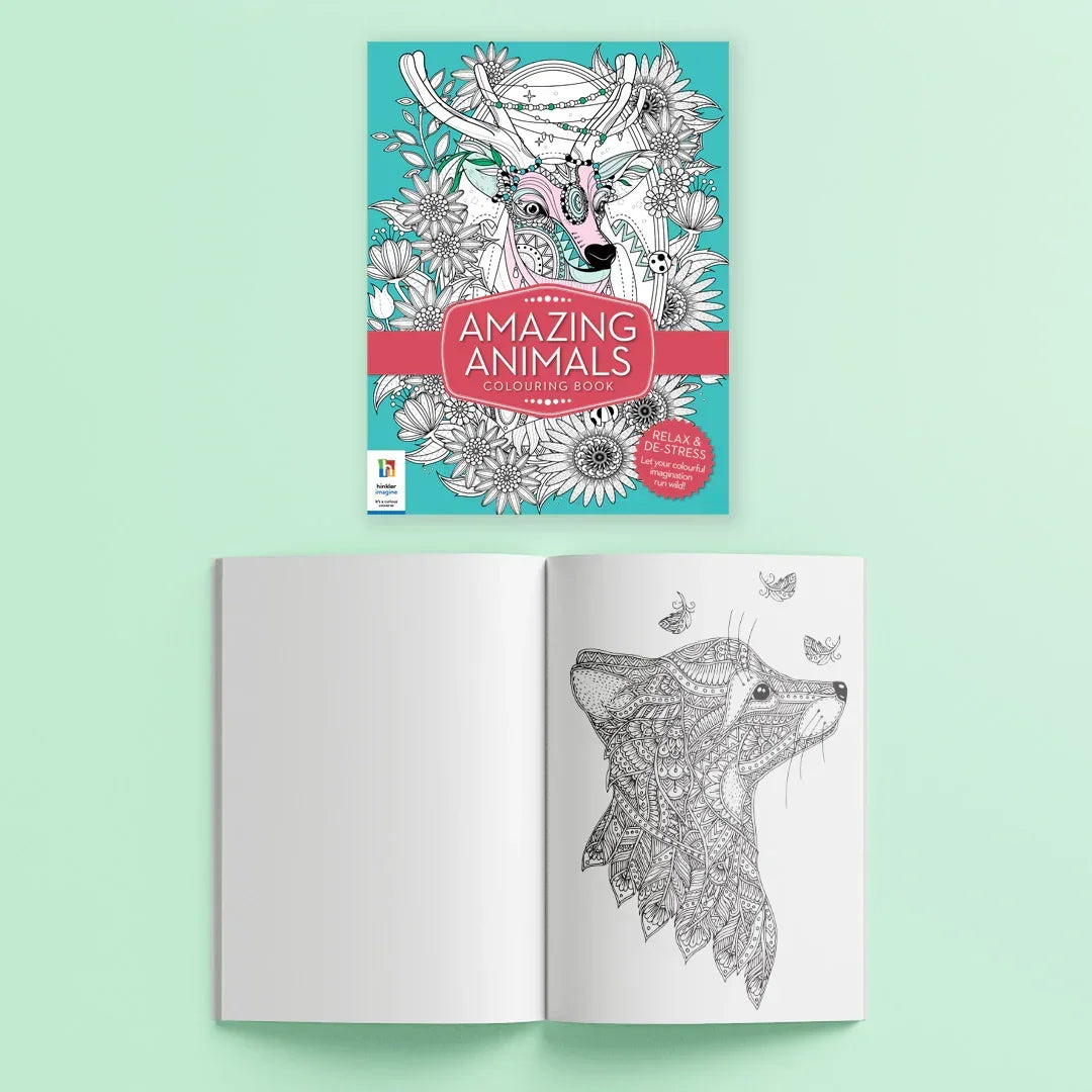 Art Maker: Ultimate Amazing Animals Coloring Kit – A Wildly Creative Adventure! - Jaiman Toys