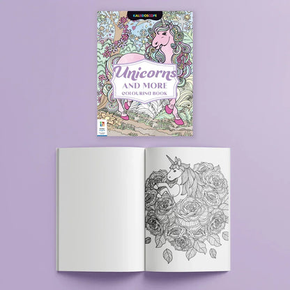 Kaleidoscope Ultimate Unicorns Colouring Carry Set - Jaiman Toys