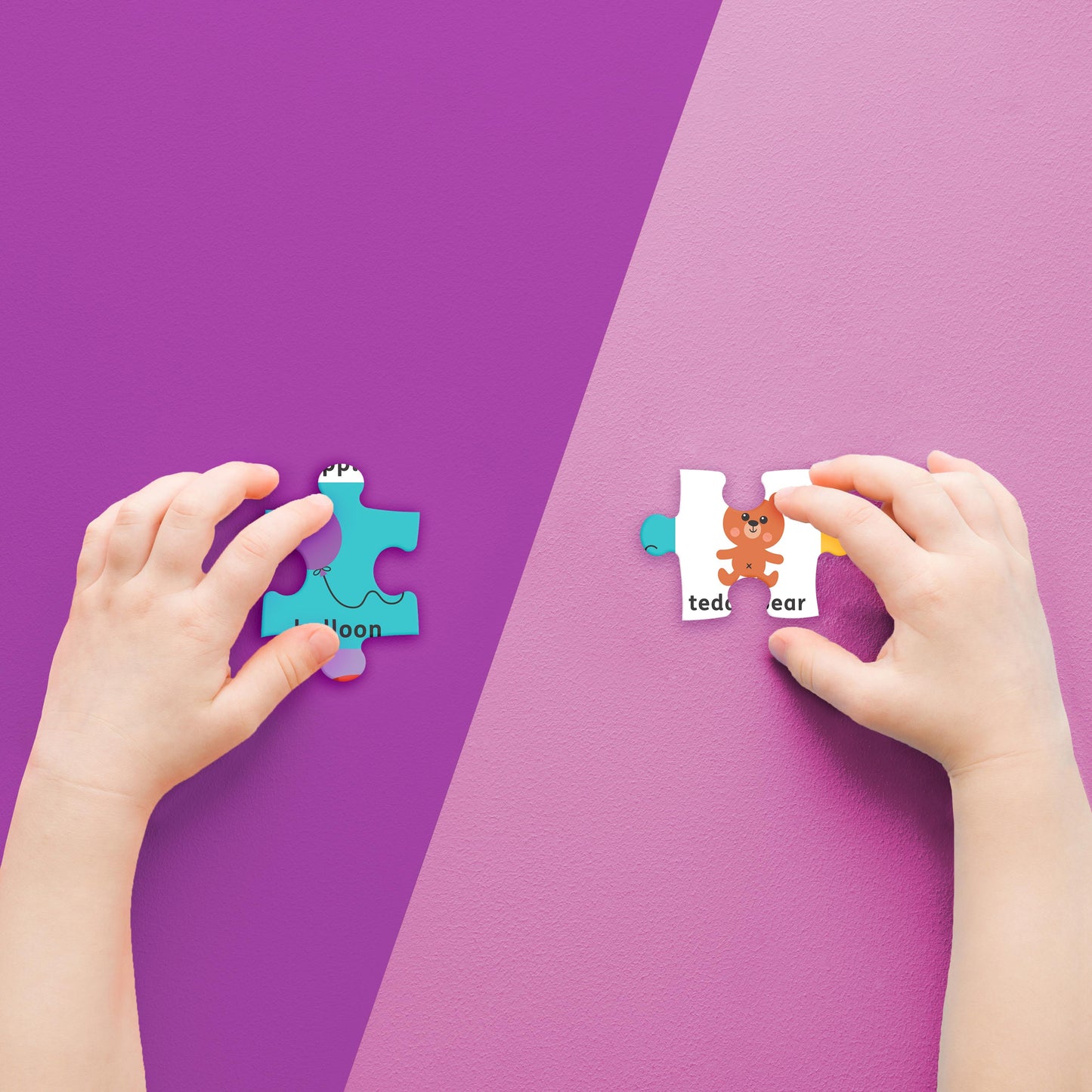 Hinkler Building Blocks Floor Puzzle First Words | 28-Piece Educational Word Matching Jigsaw Puzzle with 16-Page Activity Book & Poster | Learning Puzzle for Kids Ages 3+