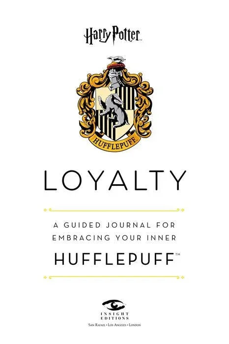 Harry Potter: Loyalty: A Guided Journal for Embracing Your Inner Hufflepuff - Jaiman Toys