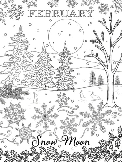 Creative Pages Coloring Book Zodiac & Lunar Signs - Jaiman Toys