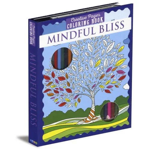 Mindful Bliss Coloring Book - Jaiman Toys