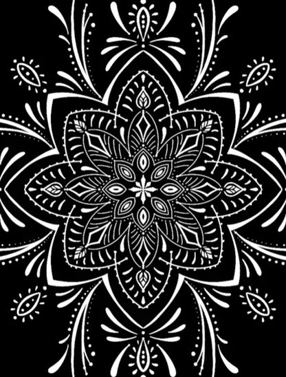 Creative Pages Neon Coloring Kit Mystical Mandalas - Jaiman Toys