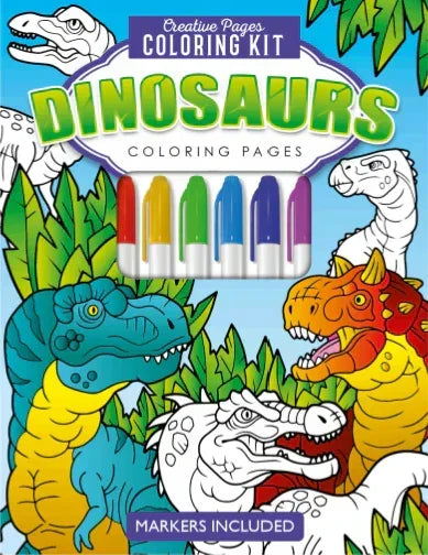 Dinosaurs Creative Pages Coloring Kit No review yet. Write Review - Jaiman Toys