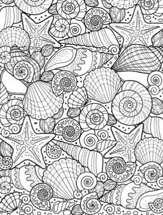 Under The Sea Creative Pages Coloring Book - Jaiman Toys
